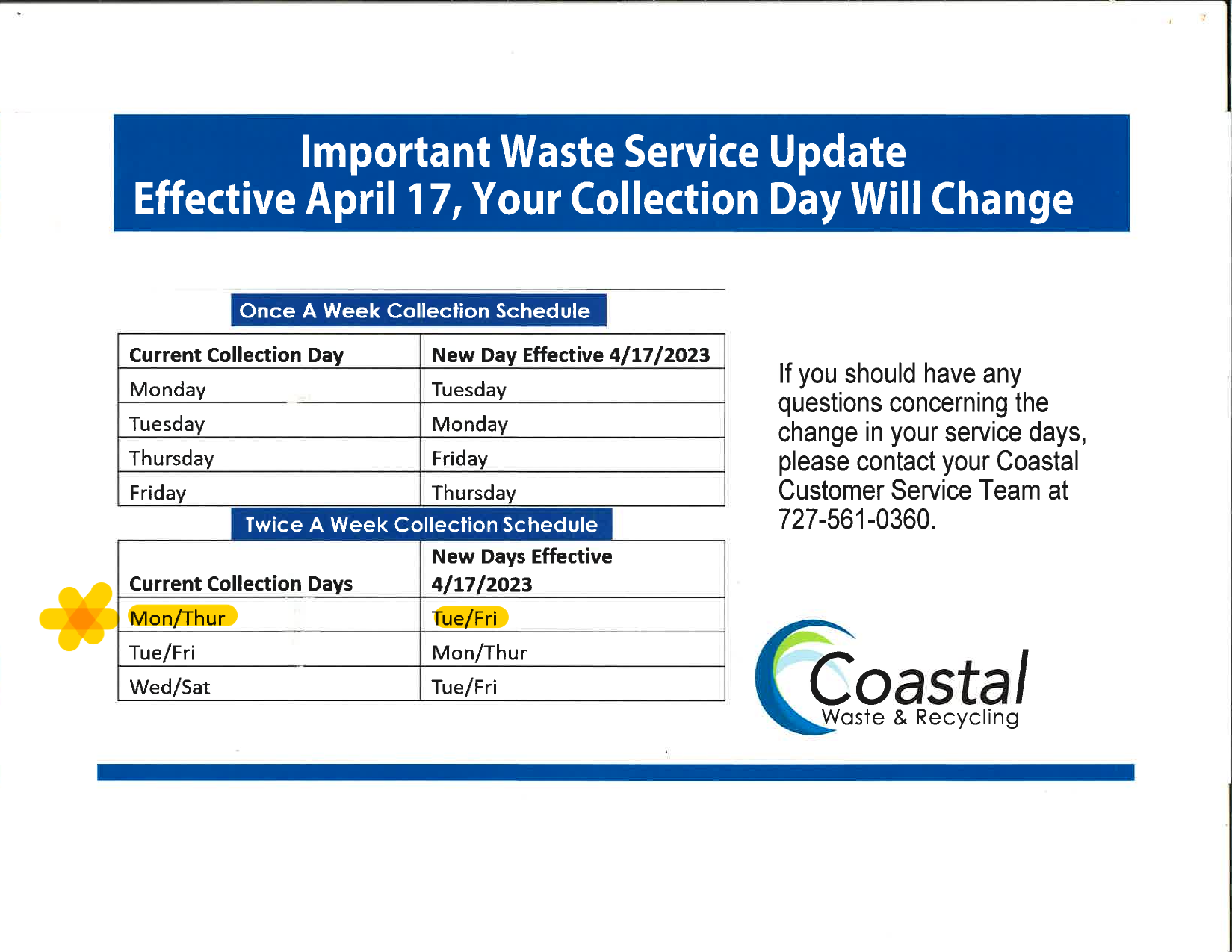 Trash Collection Days Index of /documents